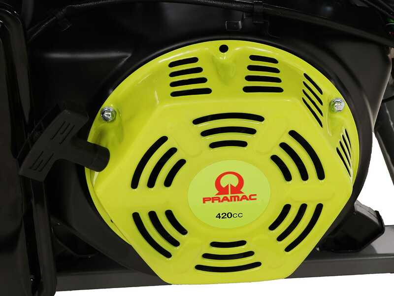 Pramac WX7000 - 6.1 kW Wheeled Power Generator with AVR and Electric Start - DC 5.8 kW Single-phase