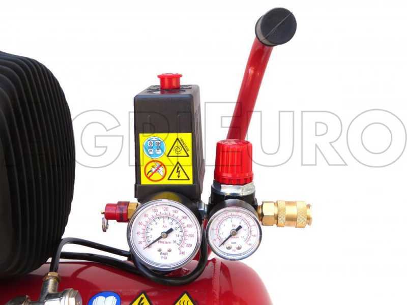 Fini Ciao 24 - Wheeled Portable Electric Air Compressor - 1,5 Hp Motor Oilless - 24 L