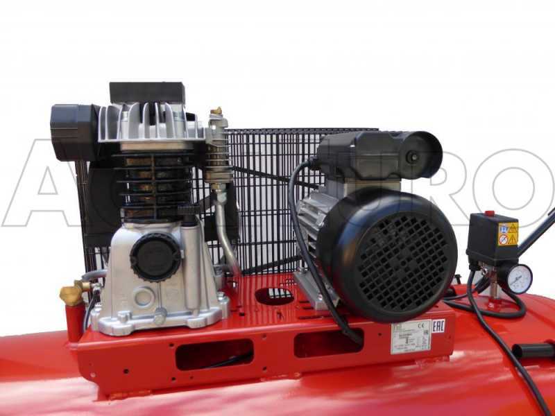 Fini Advanced MK 103-200-3M - Single-phase Electric Belt-driven Air Compressor - 3 Hp Motor - 200 L