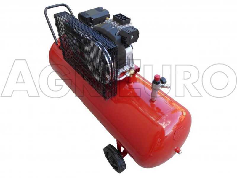 Fini Advanced MK 103-200-3M - Single-phase Electric Belt-driven Air Compressor - 3 Hp Motor - 200 L