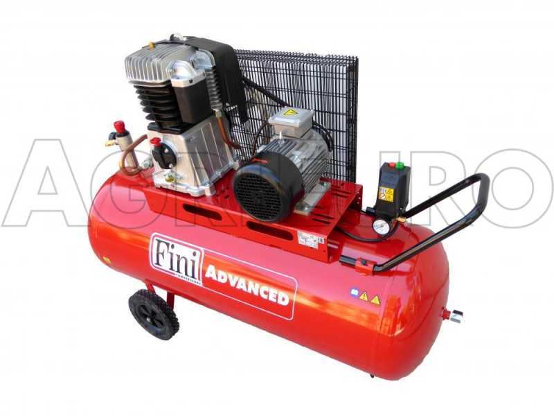 Fini Advanced BK 119-270L - Three-phase Electric Belt-driven Air Compressor - 5.5 Hp Motor - 270L