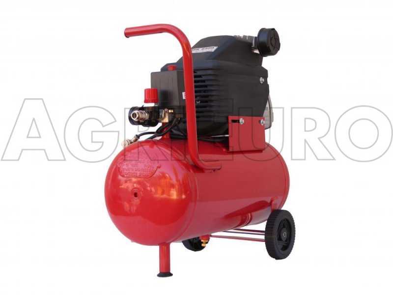 Fini Amico 25 Wheeled Electric Air Compressor 2 Hp Motor 25 L