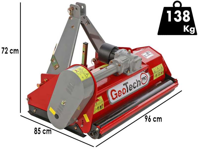 GeoTech Pro LFM 85 - Tractor-mounted flail mower - Light series