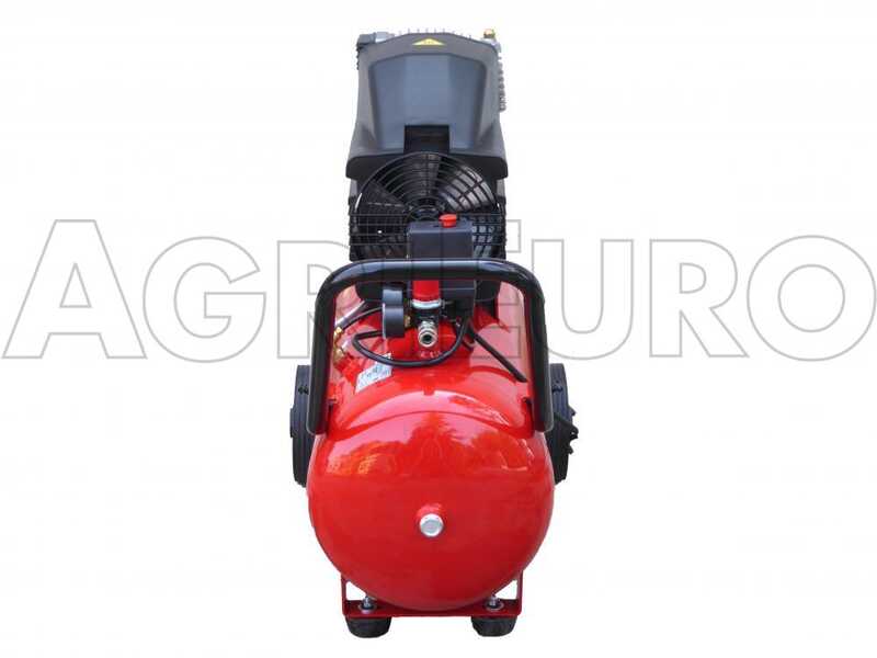 Fini Super Tiger MK 312 - Wheeled Electric Air Compressor - 3HP Motor - 50 L