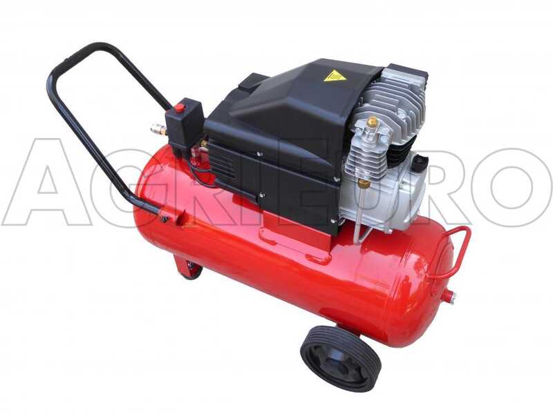 Fini Super Tiger MK 312 - Wheeled Electric Air Compressor - 3HP Motor - 50 L