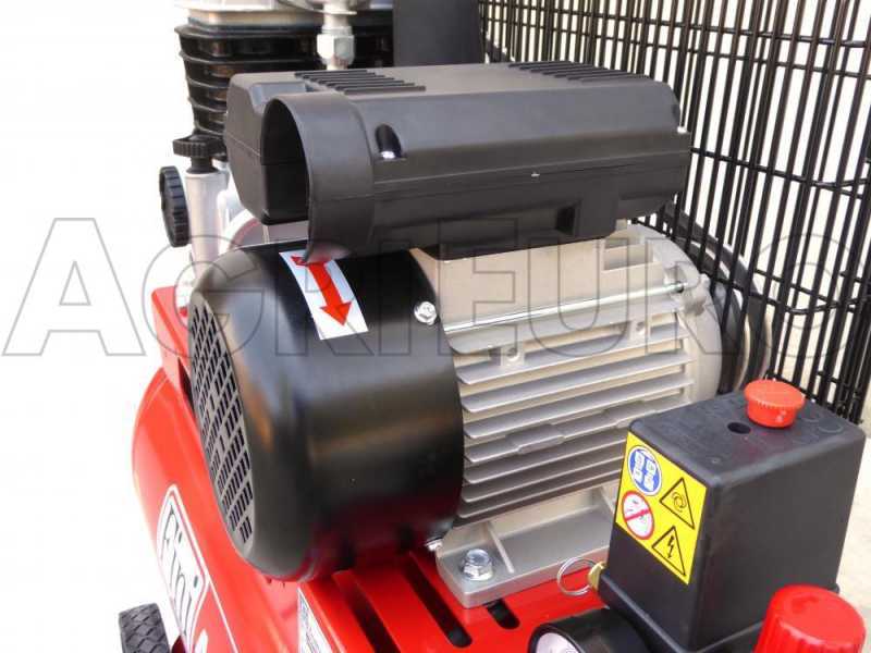 Fini MK 102 N 50 2M - Belt-driven Electric Air Compressor - 2HP Motor - 50L