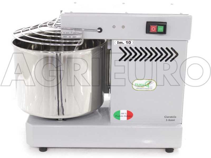 Famag IM 10/230 1 Speed Silver - Spiral Mixer 10 Kg