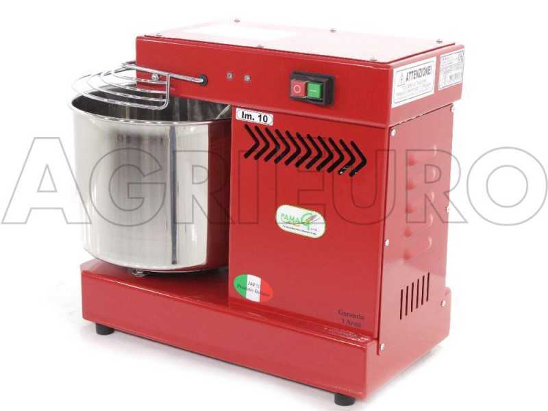 Famag IM 10/230 1 Speed Red - Spiral Mixer 10 Kg