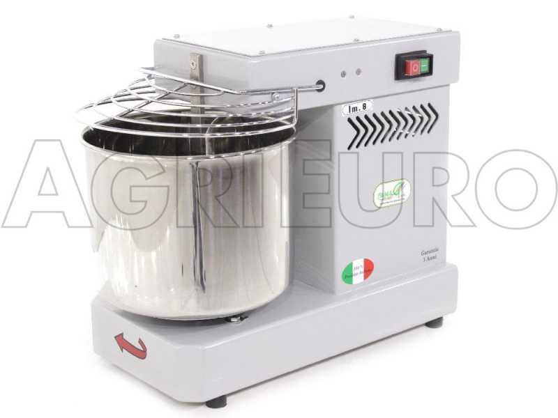 Famag IM 8/230 1 Speed Silver - Spiral Mixer 8 Kg