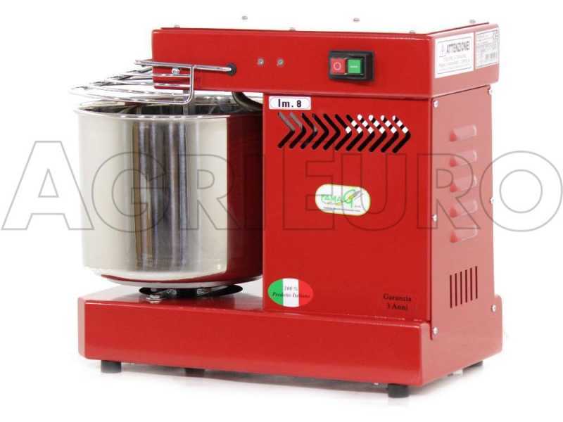 Famag IM 8/230 1 Speed Red - Spiral Mixer 8 Kg
