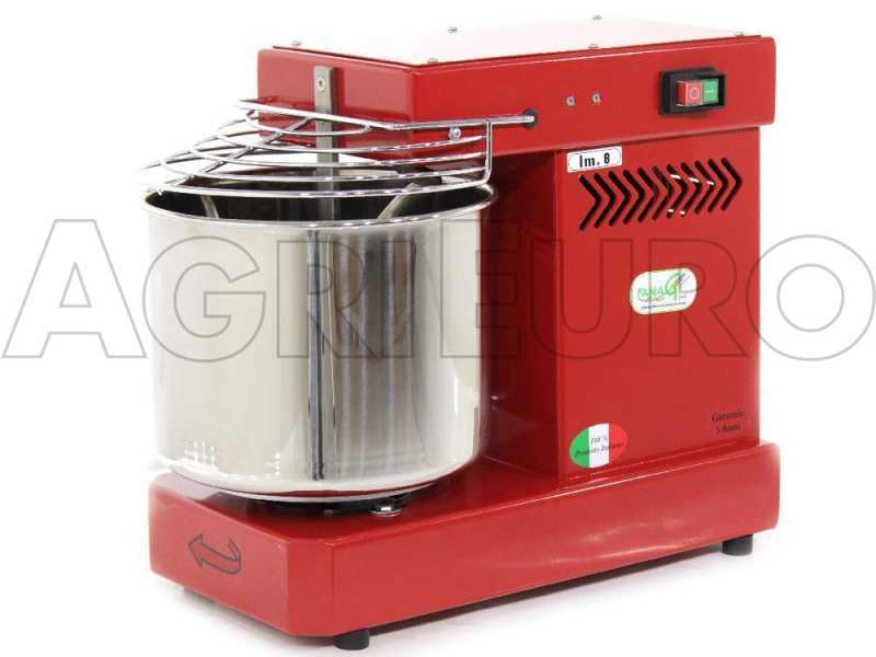 Famag IM 8/230 1 Speed Red - Spiral Mixer 8 Kg