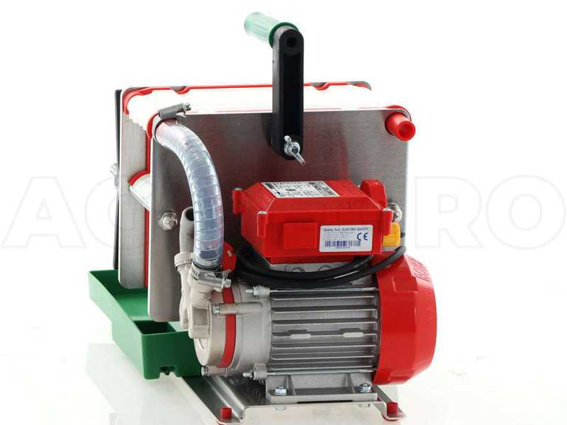 Rover Colombo 12 Inox - Wine filter with cartridges and plates - Wine pump in Novax