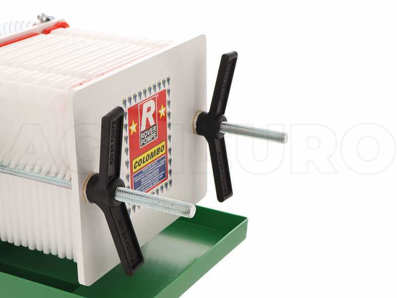 Rover Colombo 18 - Cardboard and plate filter - Bronze pump