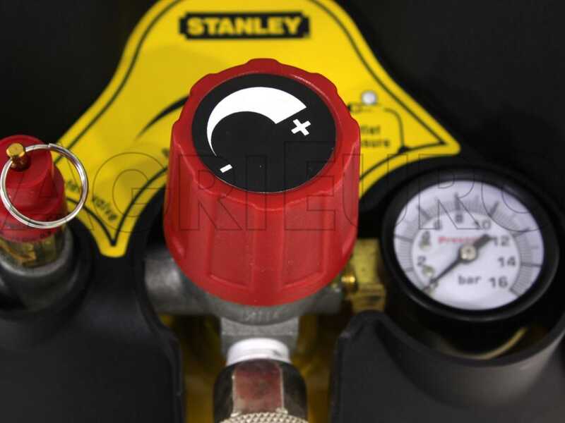 Stanley D200/10/24 - Portable Electric Air Compressor - 1.5 Hp Motor - 24  L