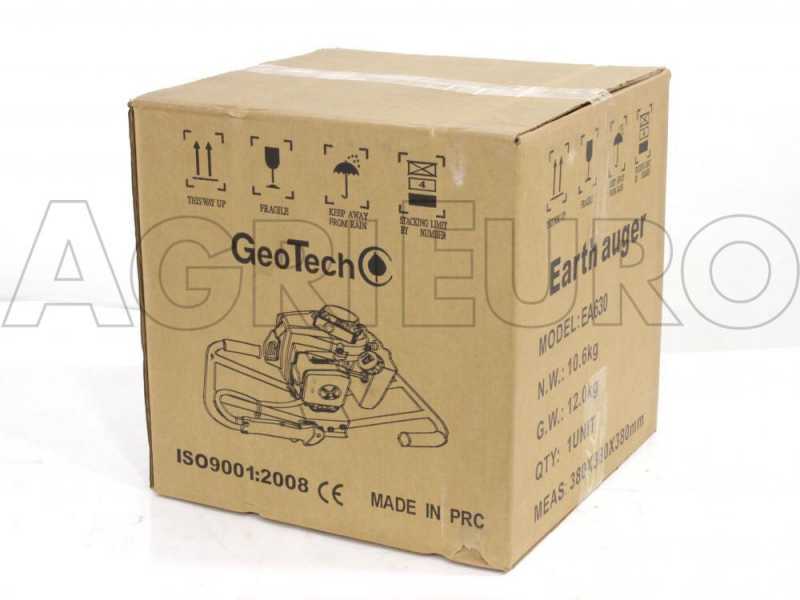 GeoTech EA 630 - 2-stroke Mixture Auger - Bit not included