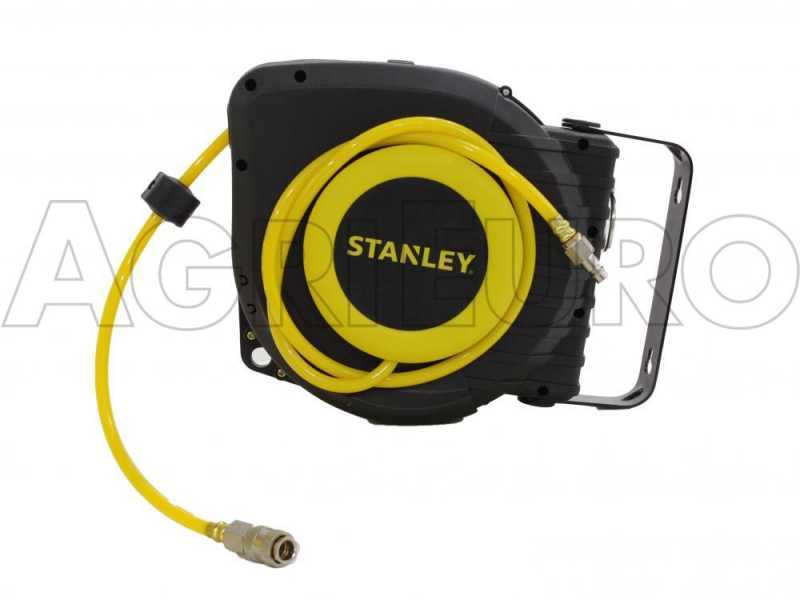 STANLEY reel and 9 m polyurethane air hose for air compressors