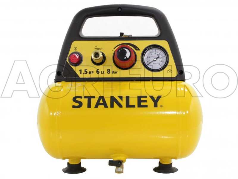 Stanley WDN200/8/6: Compressor, 6 Liter, 8 Bar, Oil-free, Horizontal - View #7