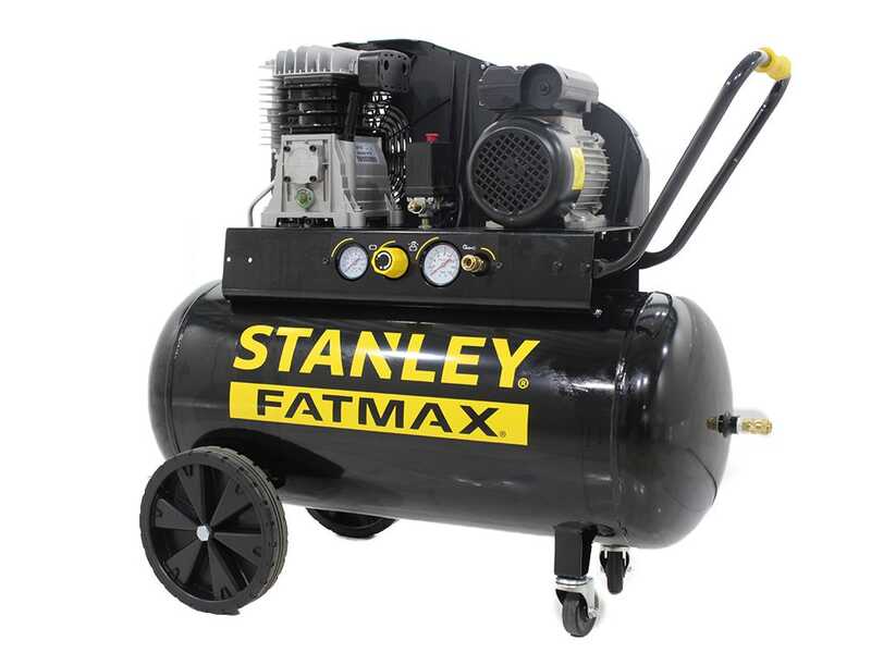 Stanley Fatmax  B 255/10/100 - Belt-driven Electric Air Compressor - 2 Hp Motor - 100 L