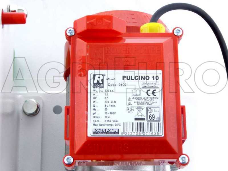 Rover Pulcino 10 - Cartridge and plate filter - Bronze pump