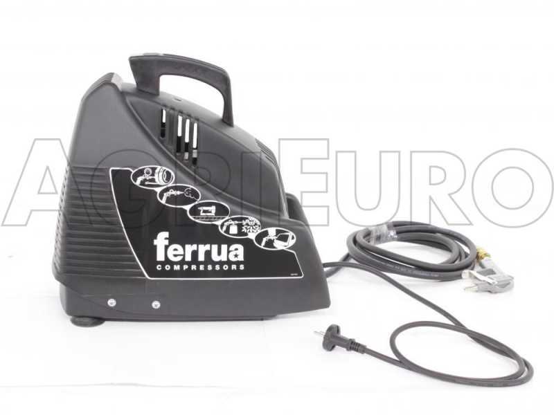 Ferrua Family - Compact Portable Electric Air Compressor - 1,5 Hp oilless Motor 