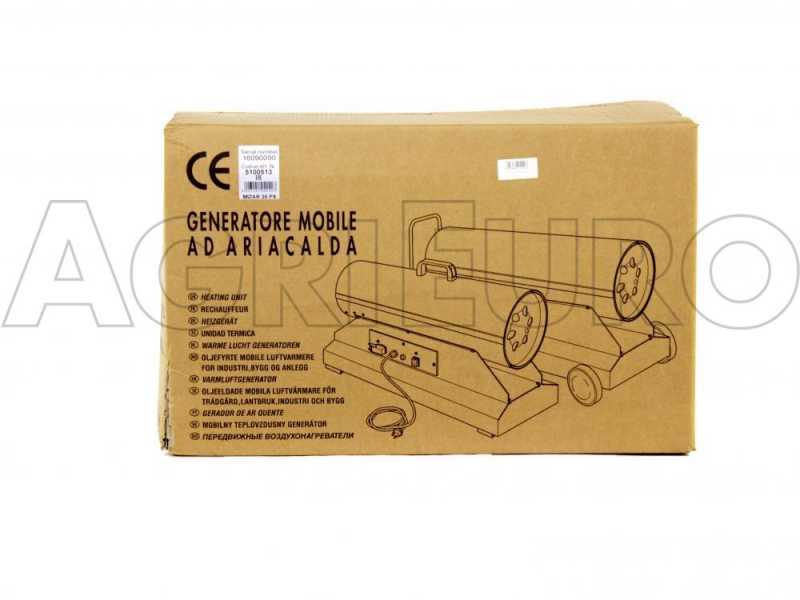ITM MIZAR 20PX INOX - Diesel Hot Air Generator - Direct Combustion