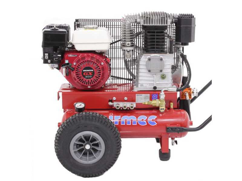 Airmec TEB22 680 K25 HO Petrol Engine driven Air Compressor 680 L min with Honda GX 200 Engine