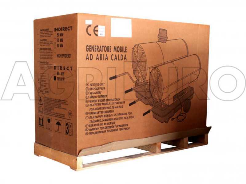 ITM ANTARES 80 INOX - Diesel Hot Air Generator - Indirect with Exchanger
