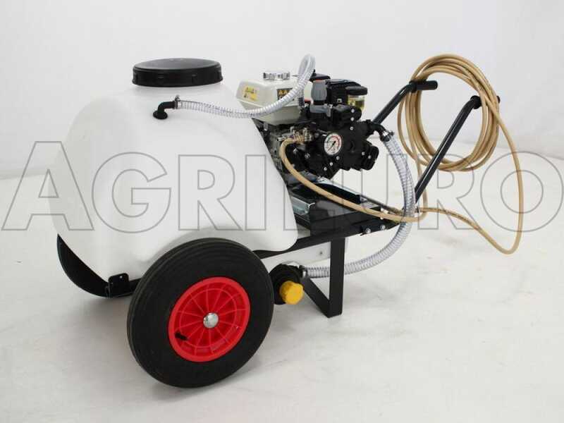 Comet APS 41 Sprayer Pump - Honda GX 160 - 120 L Tank Trolley with Hook Kit