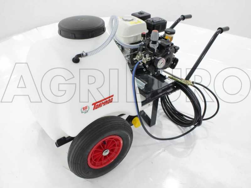 Comet APS 41 Sprayer Pump - Honda GP 160 - 120 L Tank Trolley with Hook Kit