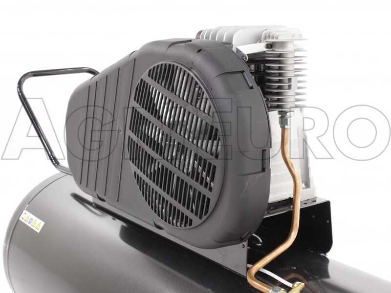 Nuair B 3800B/4T/270 TECH - Belt-driven Three-phase Electric Air Compressor - 4 Hp Motor - 270 L