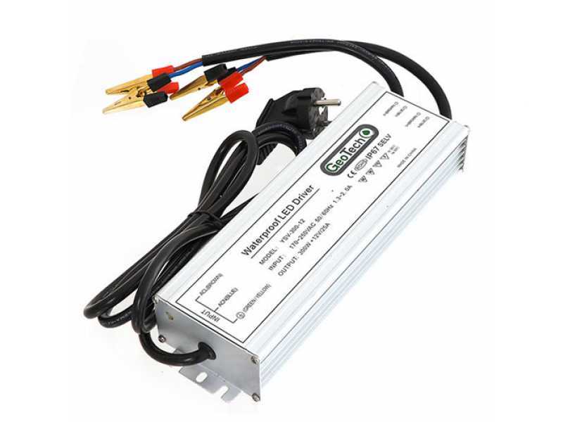 Power Converter for Olive Harvesters from 200V to 12 V - 300 Watt power