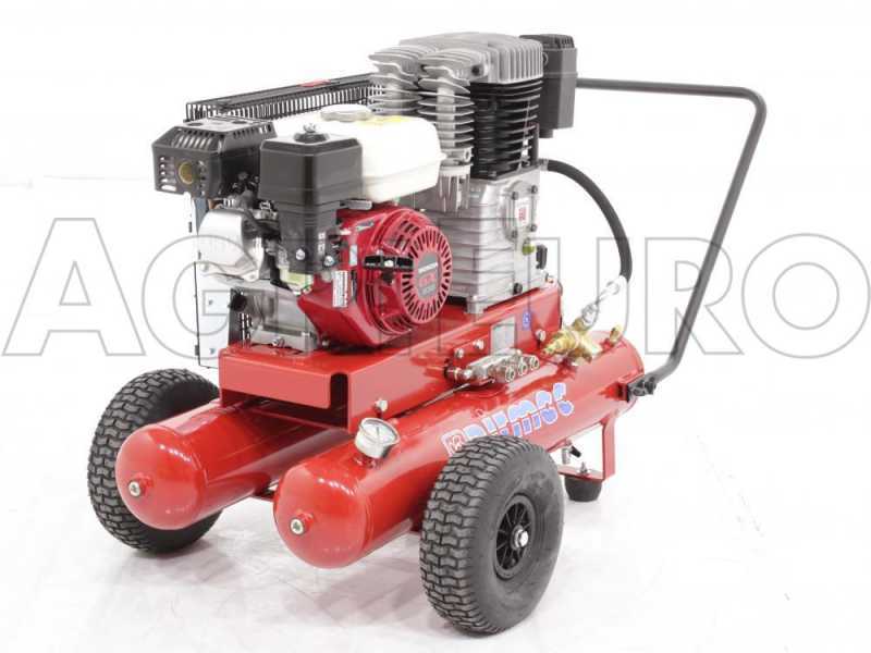 Airmec TEB 34/680 K25-HO (680 L/min) Petrol Engine-driven Air Compressor with Honda GX 200 Engine