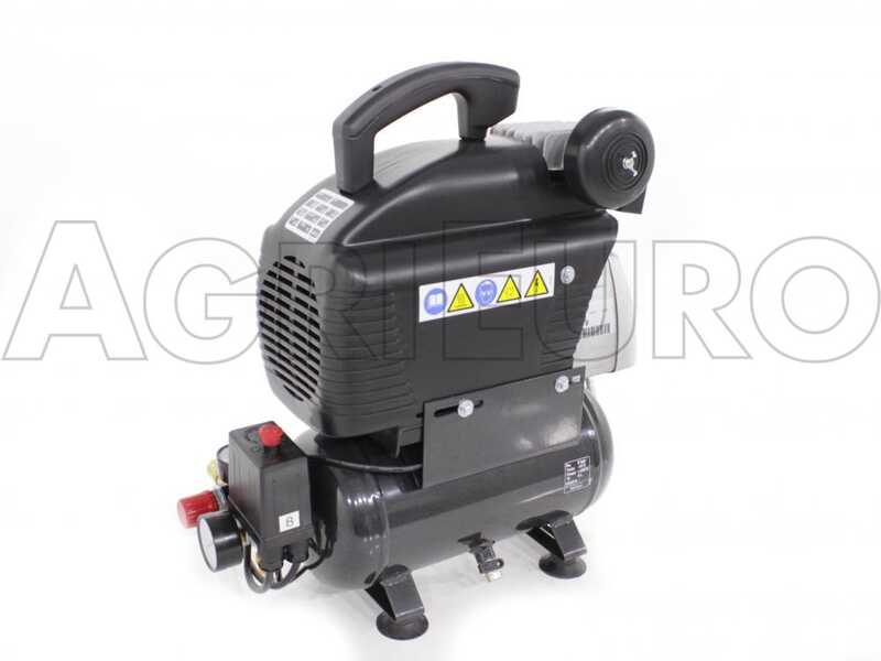 Nuair FC 2/6 - Compact Portable Electric Air Compressor - 2 Hp Motor - 6 L - Compressed Air