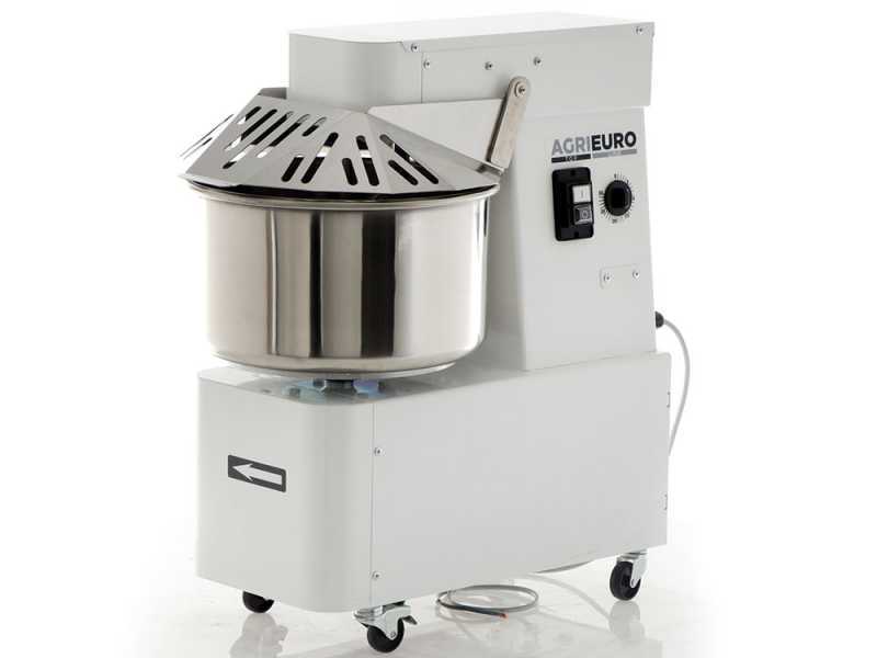 AgriEuro Top-Line Mixer 2000 T - 3-phase spiral mixer - 17 Kg - 22L