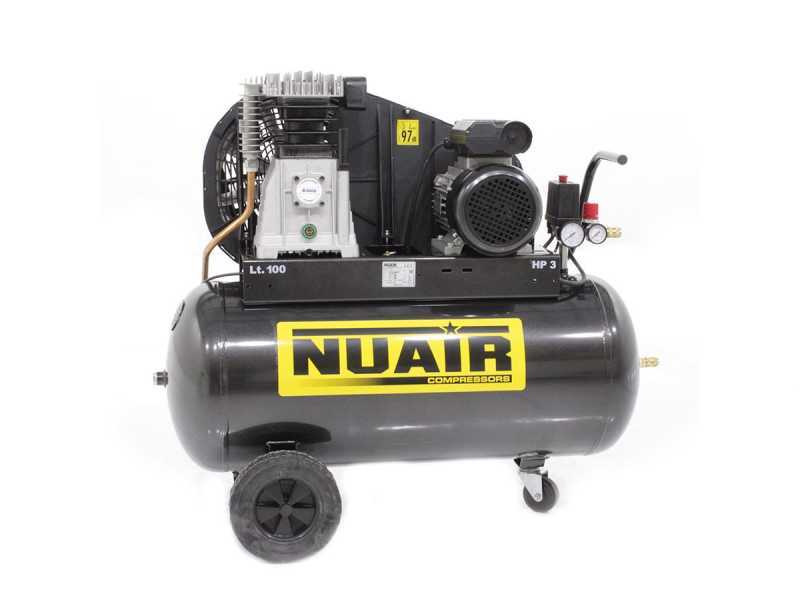 Nuair B3800B/100 CM3 Belt-driven Air Compressor , best deal on AgriEuro