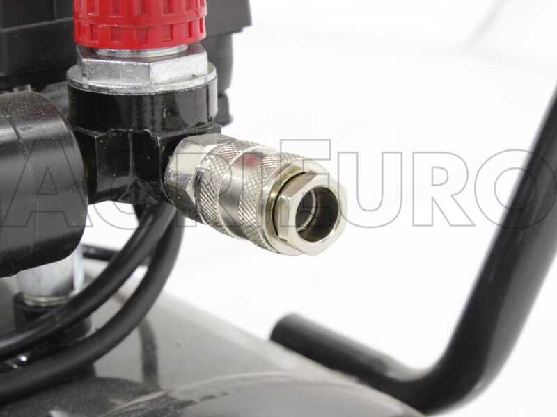 Nuair FC 2 50 - Wheeled Electric Air Compressor - 2 Hp Motor - 50 L - Compressed Air