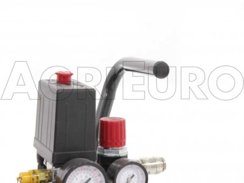 Nuair FC 2 50 - Wheeled Electric Air Compressor - 2 Hp Motor - 50 L - Compressed Air