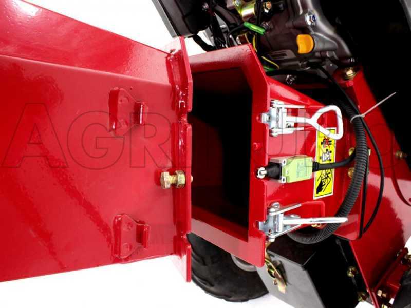 GeoTech-Pro PCS 155 BSE - Professional petrol garden shredder - B&amp;S engine - Electric start