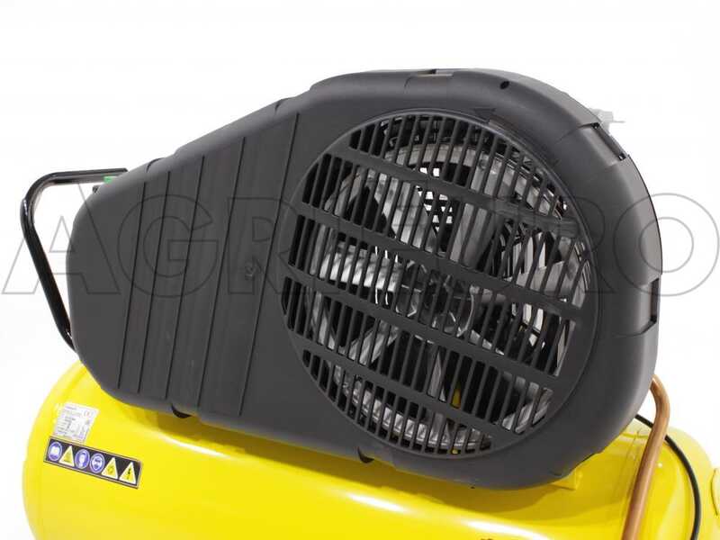 Stanley B 345/10/100 T - Belt-driven Electric Air Compressor - 3 Hp Motor - 100 L