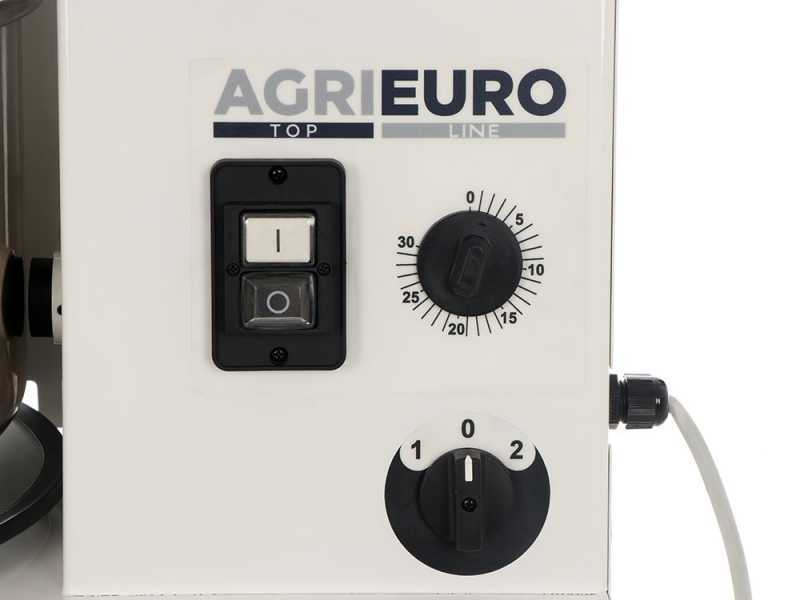 AgriEuro Top-Line Mixer 3000 T-2G Deluxe - 3-phase spiral mixer - 2 speeds - 25 Kg - 32L