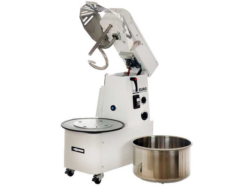 AgriEuro Top-Line Mixer 3000 T-2G Deluxe - 3-phase spiral mixer - 2 speeds - 25 Kg - 32L