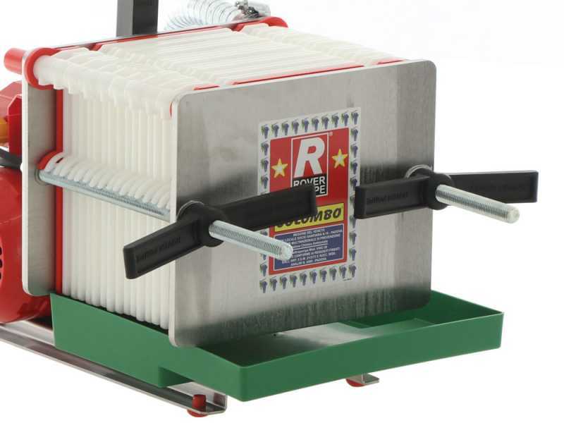 Rover Colombo 18 Oil Inox - Oil filter with cartridges and plates - Oil pump in Novax