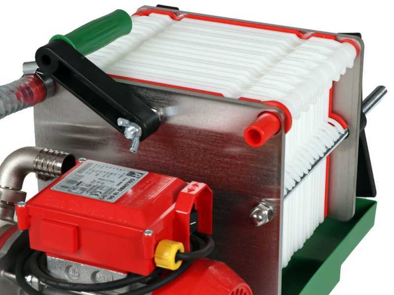 Rover Colombo 18 Oil Inox - Oil filter with cartridges and plates - Oil pump in Novax