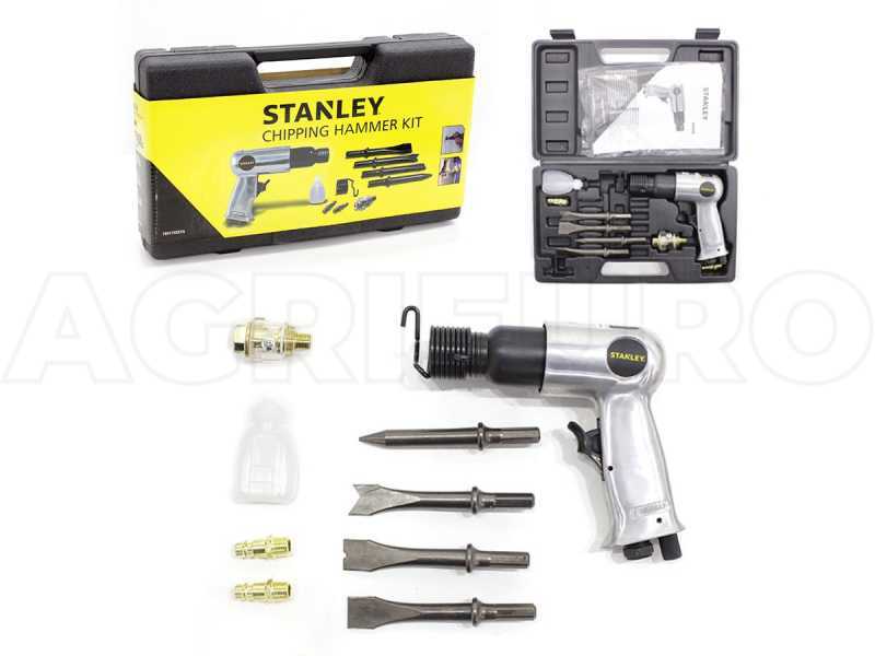 Stanley air hammer with chisel kit 10 piece chisel set for air compressors