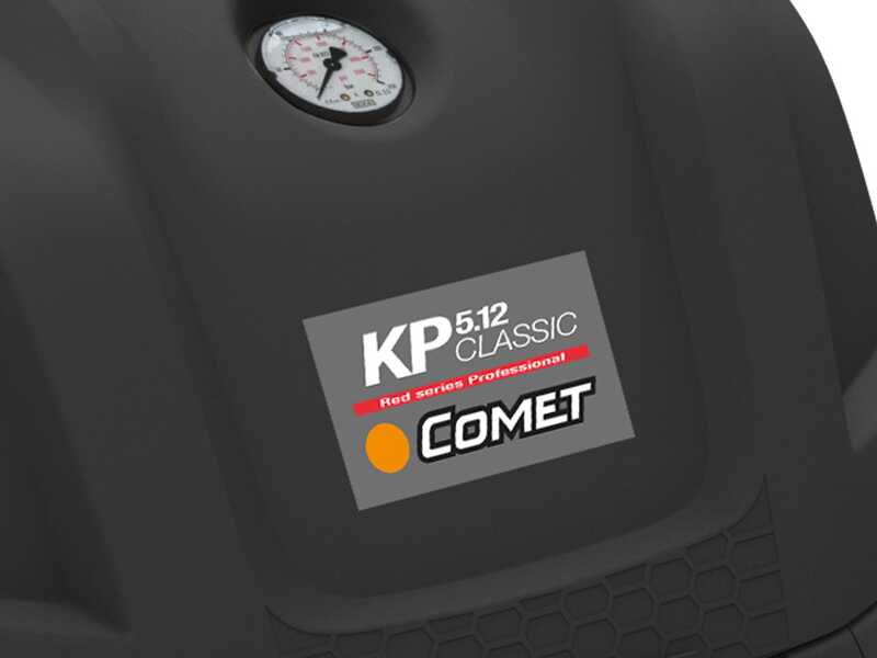 Comet KP CLASSIC 5.12 12/180 T - Professional hot water pressure washer - three-phase - 180 bar - 720 L/h
