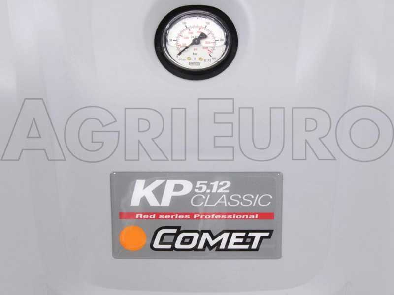 Comet KP CLASSIC 5.12 12/180 T Three-phase Hot Water Pressure Washer - Brass Pump