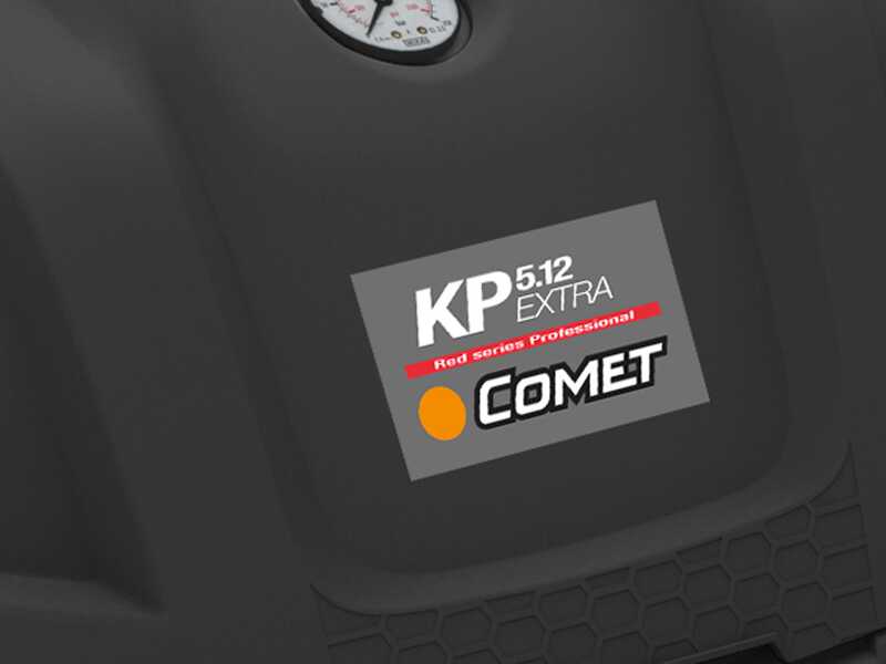 Comet KP EXTRA 5.12 12/180 T Three-phase Hot Water Pressure Washer - Brass Pump