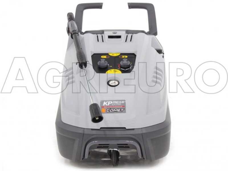 Comet KP PRO EXTRA 5.12 12/200 T Three-phase Hot Water Pressure Washer - Brass Pump