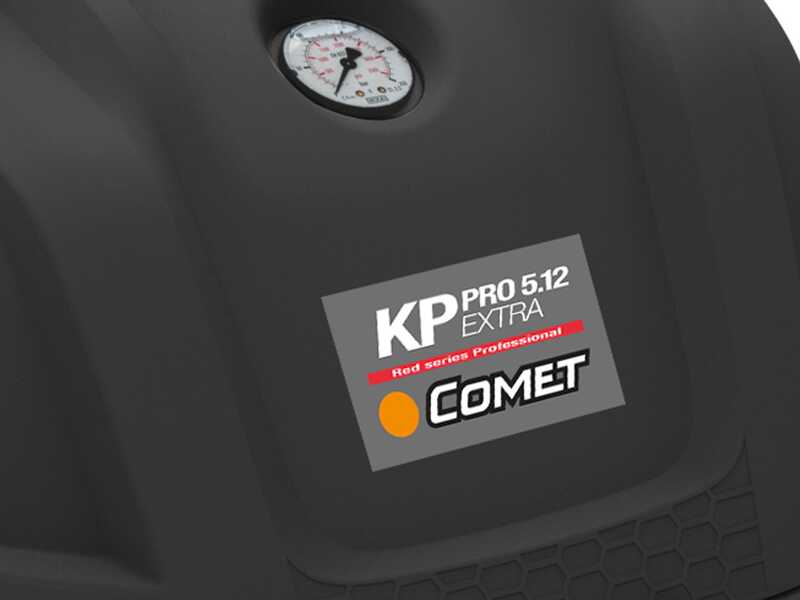 Comet KP PRO EXTRA 5.12 12/200 T Three-phase Hot Water Pressure Washer - Brass Pump