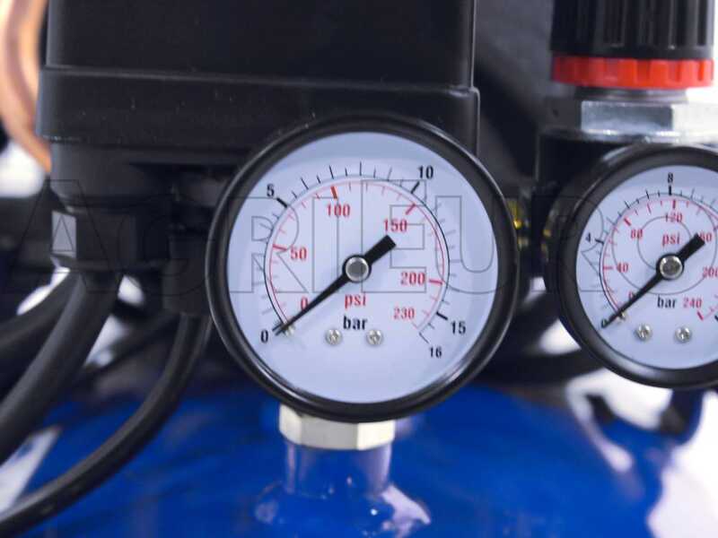 Michelin MB 100 B - Belt-driven Electric Air Compressor - 2 Hp Motor - 100L